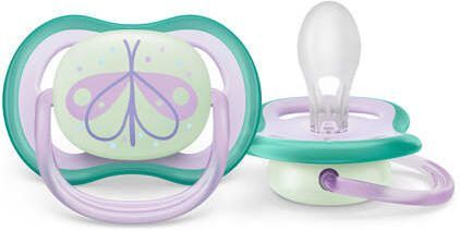 Philips Avent Ultra Air Nighttime Fopspeen 0-6M 2 stuks SCF376 19