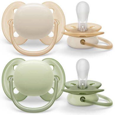 Philips Avent Ultra Soft Fopspeen 0-6M 2 stuks SCF091 05