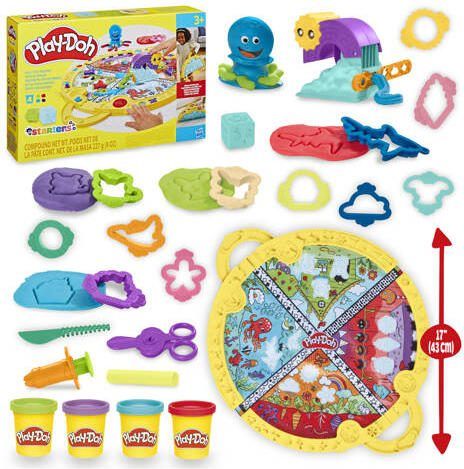 Play-Doh Opvouw en Meeneem Speelmat Klei | Klei van