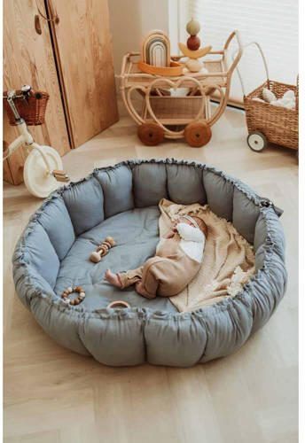 Play&Go 3-in-1 speelkleed Bloom Dusty Blue Blauw - Foto 3