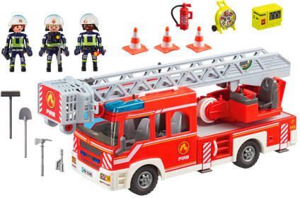 PLAYMOBIL City Action brandweer ladderwagen Speelset