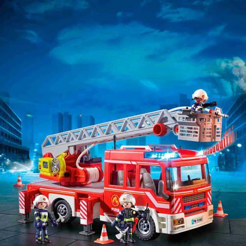 PLAYMOBIL City Action brandweer ladderwagen Speelset - Foto 2