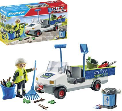 PLAYMOBIL City Action Electrische straatveegmachine 71433 Speelset - Foto 3