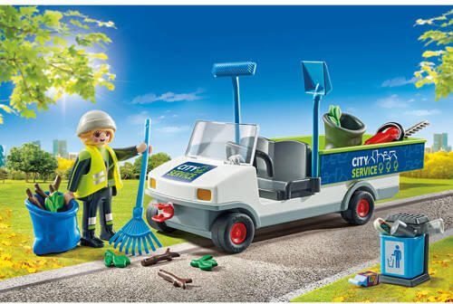 PLAYMOBIL City Action Electrische straatveegmachine 71433 Speelset - Foto 2