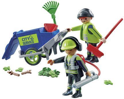 PLAYMOBIL City Action Figurenset schoonmaakteam 71434 Speelset - Foto 2