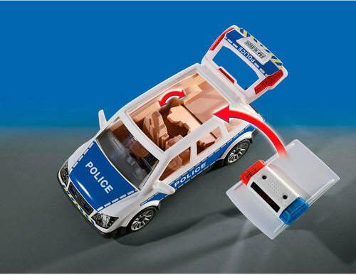 PLAYMOBIL City Action politiepatrouille met licht en geluid Speelset - Foto 2