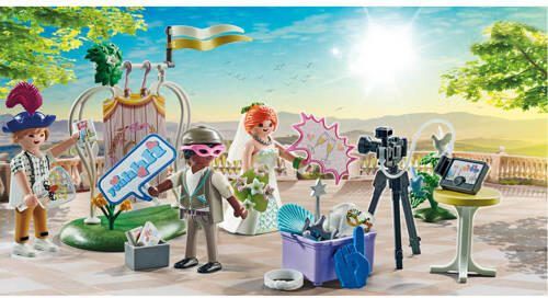 PLAYMOBIL City Life Bruidspaar met camera 71367 Speelset