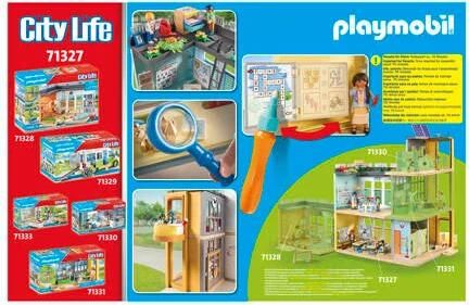 PLAYMOBIL City Life Grote school 71327 Speelset | Speelset van - Foto 3