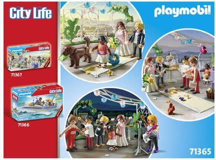 PLAYMOBIL City Life Huwelijksfeest 71365 Speelset - Foto 3