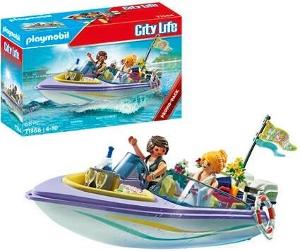PLAYMOBIL City Life Huwelijksreis 71366 Speelset