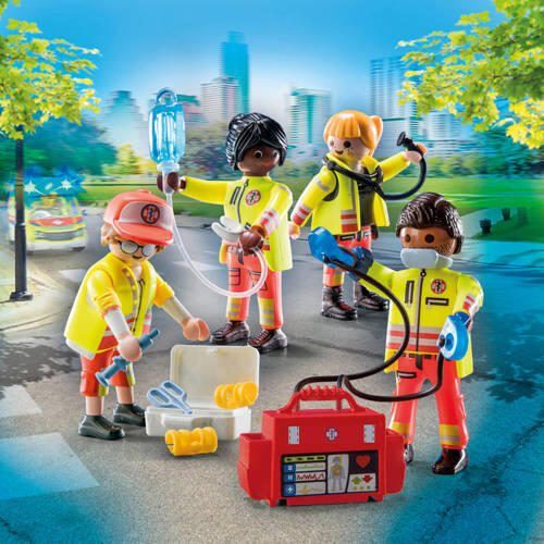 PLAYMOBIL City Life Reddingsteam 71244 Speelset | Speelset van