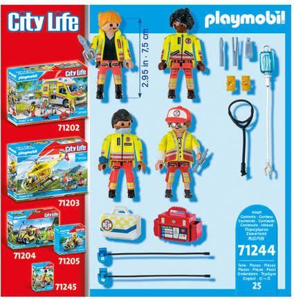 PLAYMOBIL City Life Reddingsteam 71244 Speelset | Speelset van - Foto 2