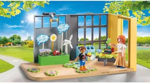 PLAYMOBIL City Life School klimaatwetenschaplokaal 71331 Speelset - Foto 2