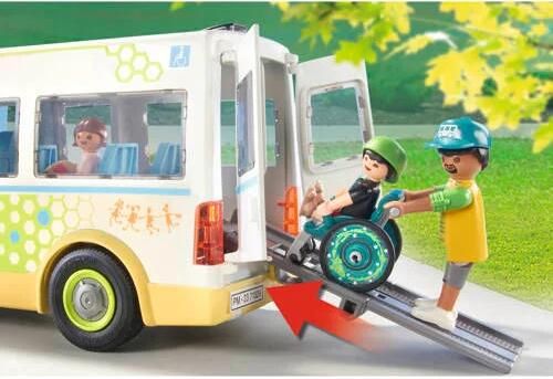 PLAYMOBIL City Life Schoolbus 71329 Speelset | Speelset van