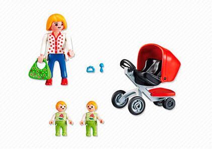 PLAYMOBIL City Life tweeling kinderwagen Speelset | Speelset van - Foto 3