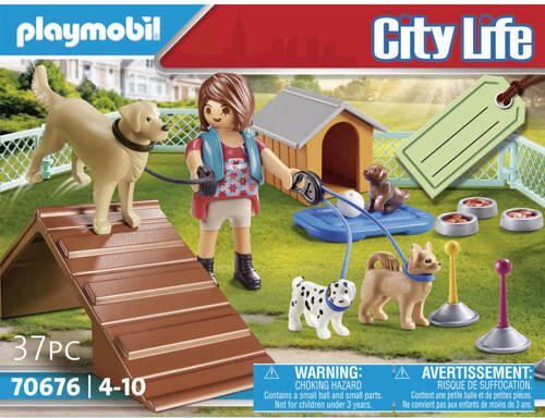 PLAYMOBIL Giftsets Hondentrainster 70676 Speelset | Speelset van