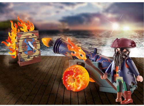 PLAYMOBIL Giftsets Piraat met kanon 71189 Speelset