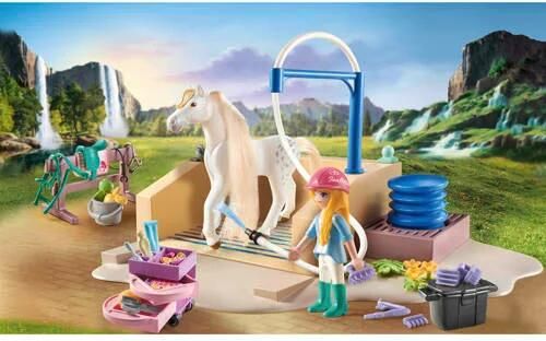 PLAYMOBIL Horses of Waterfall Isabella en leeuwin speelset 71354