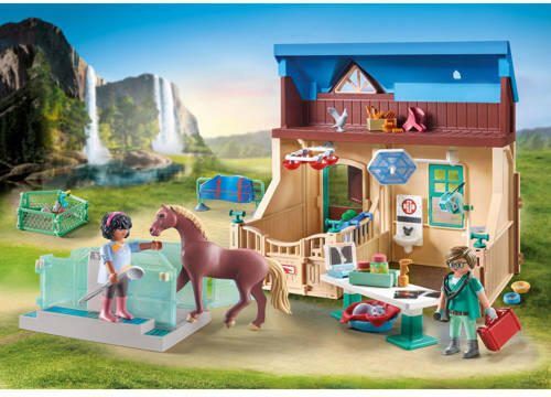 PLAYMOBIL Horses of Waterfall Paardrijtherapie & dierenartsenpraktijk 71352 Speelset - Foto 2