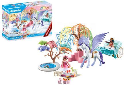 PLAYMOBIL Magic Picknick met Pegasuskoets 71246 Speelset - Foto 3