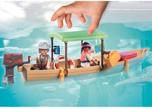 PLAYMOBIL Wiltopia Boottocht naar de zeekoeien 71010 Speelset