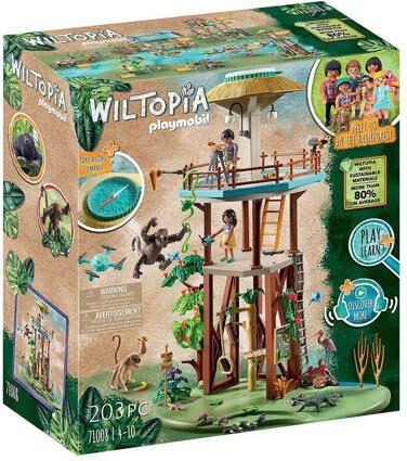 PLAYMOBIL Wiltopia Onderzoeksstation met kompas 71008 Speelset