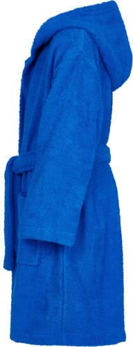 Playshoes badstof badjas hardblauw Katoen Capuchon Effen 110 116 - Foto 2