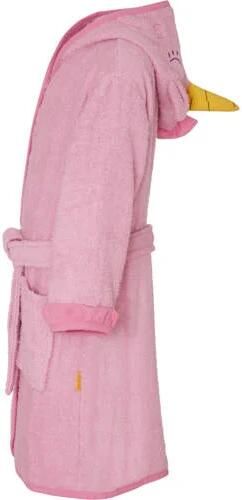 Playshoes badstof badjas roze unicorn Meisjes Katoen Capuchon Effen - Foto 3