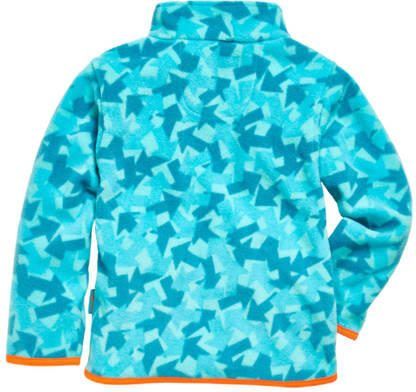 Playshoes fleece vest met all over print blauw Jongens Polyester Opstaande kraag 104 - Foto 2
