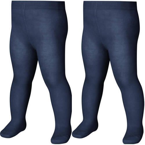 Playshoes maillot set van 2 donkerblauw Meisjes Katoen Effen 122 128