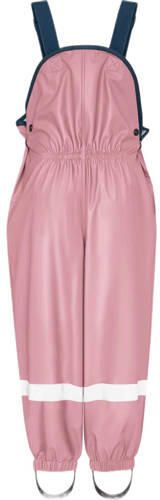 Playshoes meisjes broek roze Regenbroek Effen