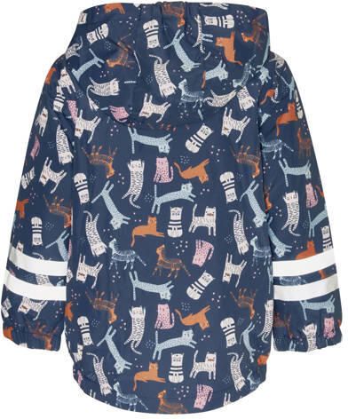 Playshoes regenjas donkerblauw Polyester All over print - Foto 2