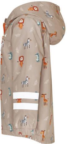 Playshoes regenjas lichtbruin Jongens Polyester Capuchon All over print - Foto 2