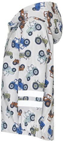 Playshoes regenjas lichtgrijs Jongens Polyester Capuchon All over print - Foto 3