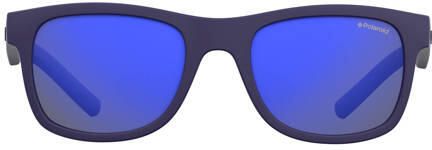 Polaroid kids zonnebril 8020 S donkerblauw Polyamide