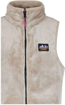 Protest bodywarmer PRTZELDA JR beige Outdoor bodywarmer Polyester Opstaande kraag - Foto 3