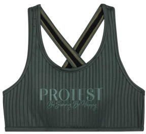 Protest crop bikini PRTMOON JR olijfgroen Meisjes Polyester Printopdruk 116 - Foto 3