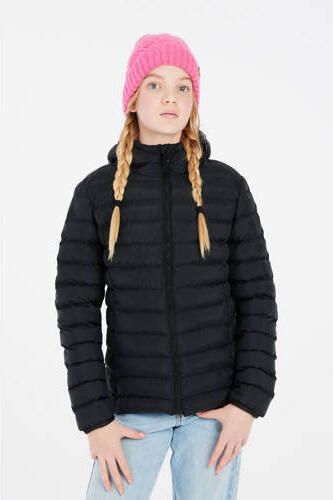 Protest gewatteerde jas Fair jr zwart Outdoor jas Meisjes Polyester Capuchon