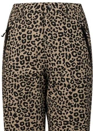 Protest PRTMadora J skibroek met dierenprint beige zwart Meisjes Polyester - Foto 2