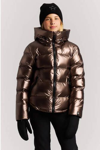 Protest PRTNicole JR ski-jas bruin Skijack Meisjes Polyamide Capuchon - Foto 2