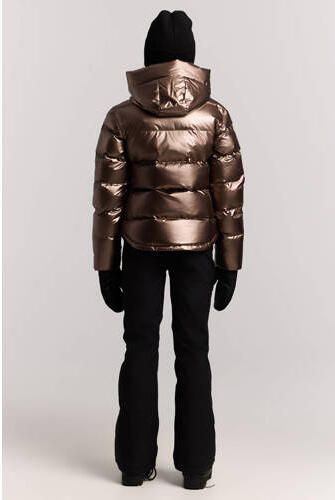 Protest PRTNicole JR ski-jas bruin Skijack Meisjes Polyamide Capuchon - Foto 4