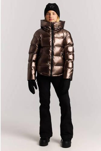 Protest PRTNicole JR ski-jas bruin Skijack Meisjes Polyamide Capuchon - Foto 3