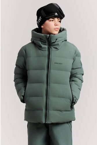 Protest PRTWalden JR ski-jas grijsgroen Skijack Jongens Softshell Capuchon - Foto 2