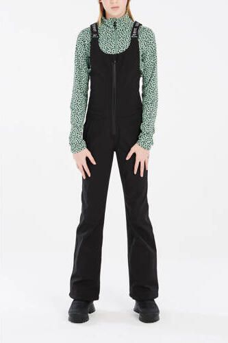 Protest salopette Char zwart Skibroek Meisjes Softshell Effen