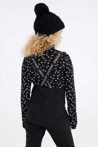 Protest salopette PRTCHAR JR zwart Skibroek Meisjes Polyester Effen 176