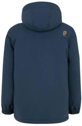 Protest ski-jack PRTFLYNTY JR donkerblauw Skijack Jongens Polyester Capuchon 104 - Foto 3