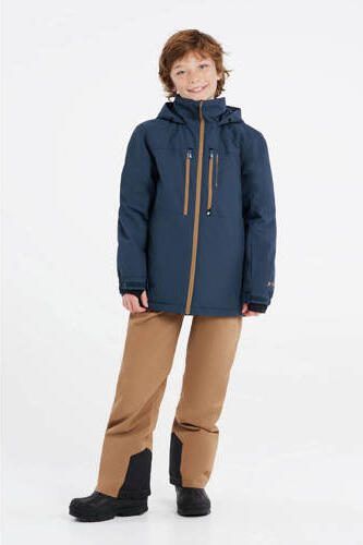 Protest ski-jack PRTFLYNTY JR donkerblauw Skijack Jongens Polyester Capuchon 104 - Foto 2