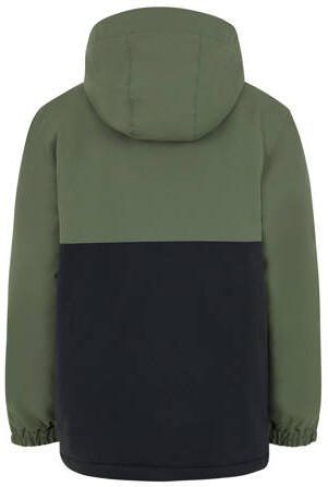 Protest ski-jack PRTSKIMMER JR groen limegroen zwart Skijack Jongens Polyester Capuchon 116 - Foto 3