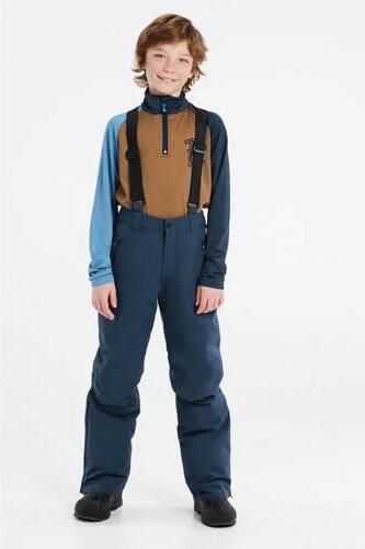 Protest skibroek SPIKET donkerblauw Jongens Polyester Effen 104