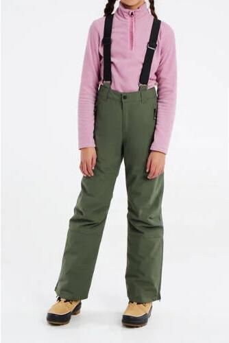 Protest skibroek Sunny jr olijfgroen Meisjes Polyester Effen 140 - Foto 3